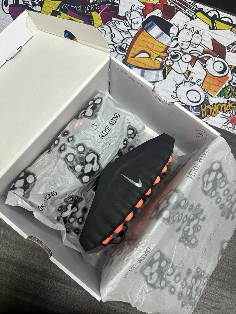 Nike Mind 001 Slide “Black Chrome” - Picture 3 of 5